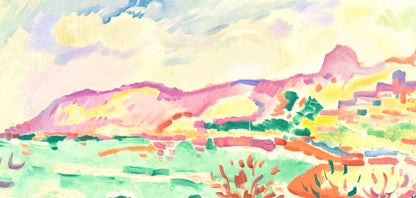 Georges Braque, Paysage A L'Estaque, Fauves, Collection Pierre Lvy, Lithograph