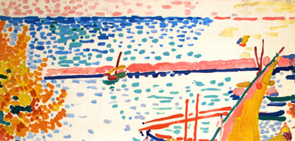 Andr Derain, Port De Collioure, Fauves, Collection Pierre Lvy, Lithograph