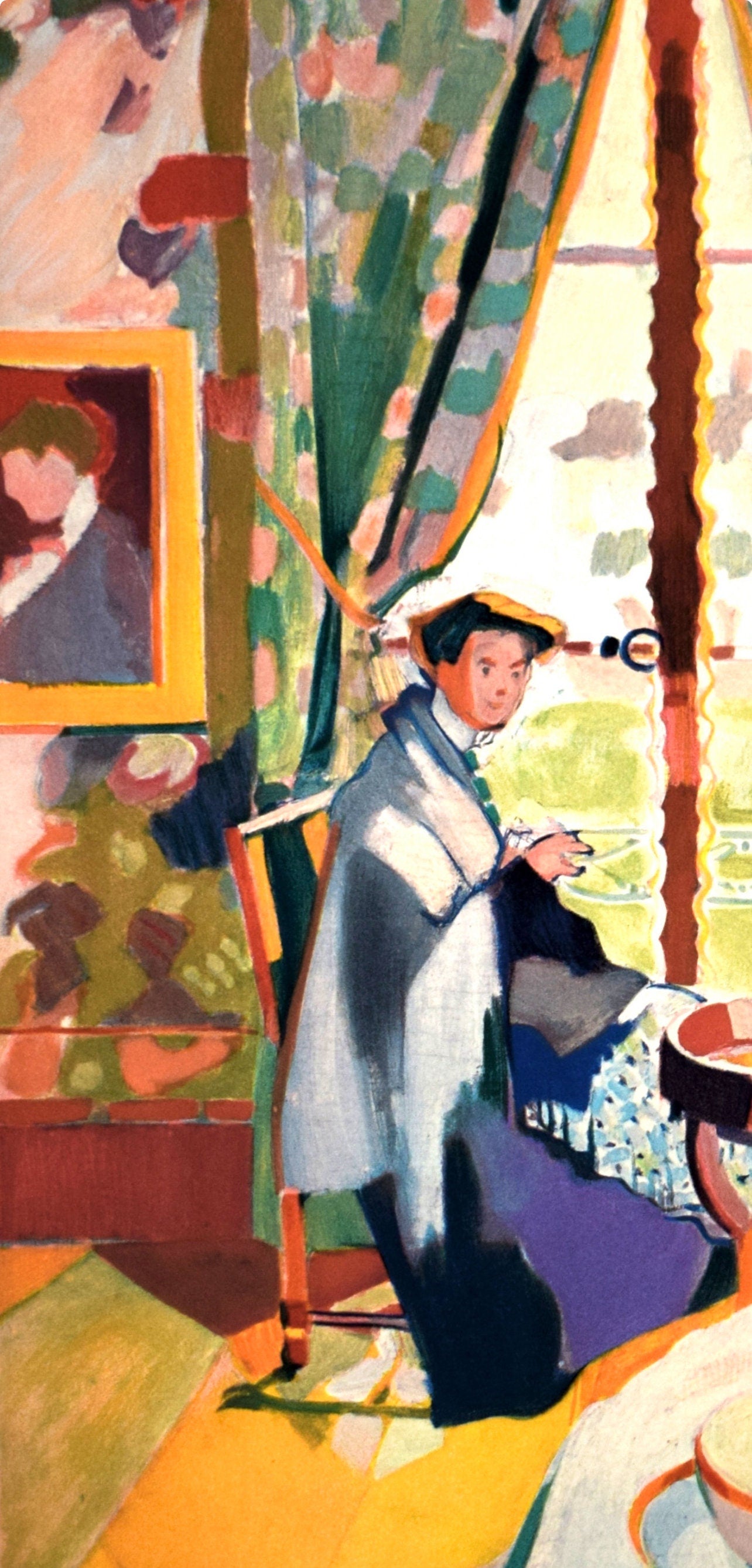 Maurice Marinot, Intrieur, Fauves, Collection Pierre Lvy, Lithograph