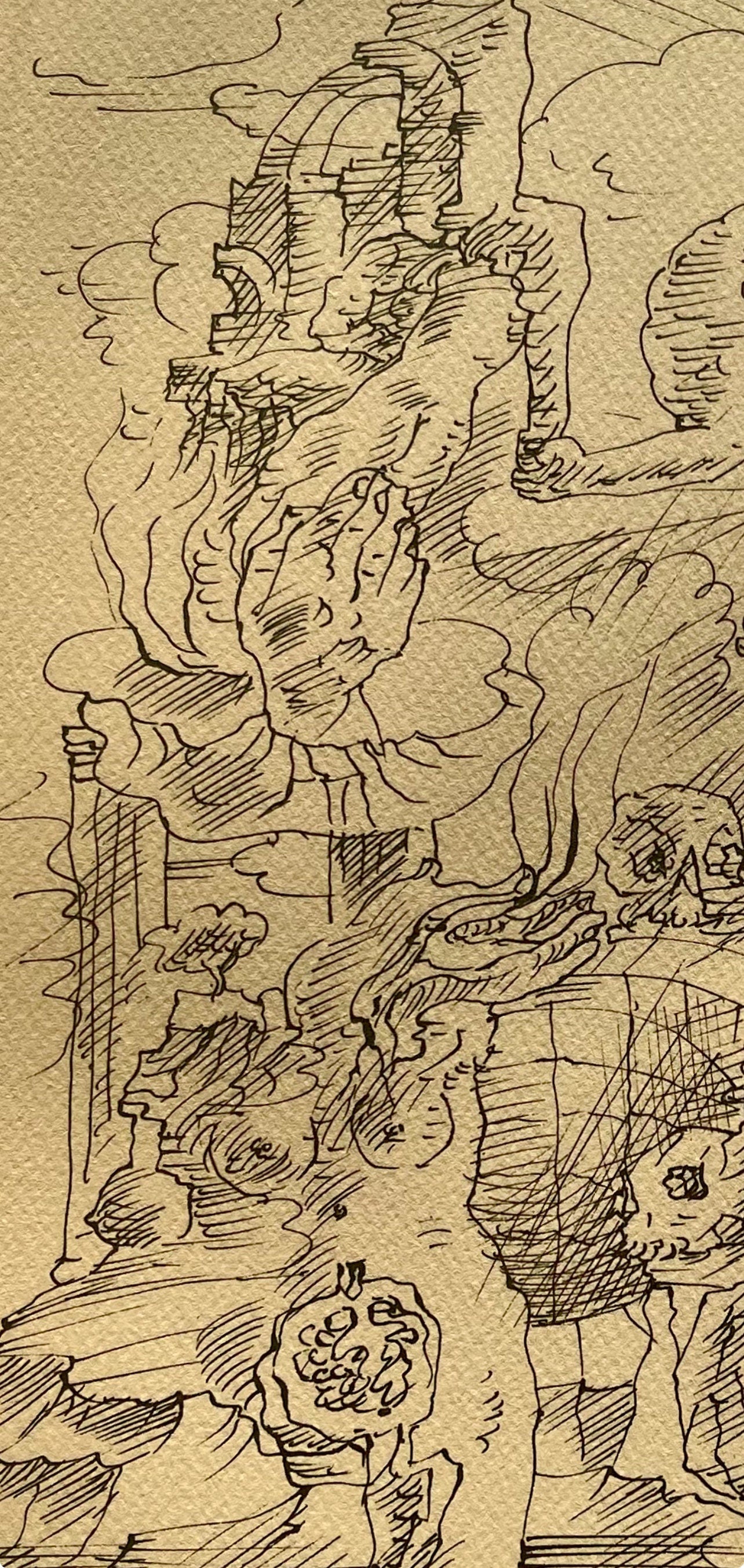 Andr Masson, Mtamorphoses, Masson Dessins, Lithograph