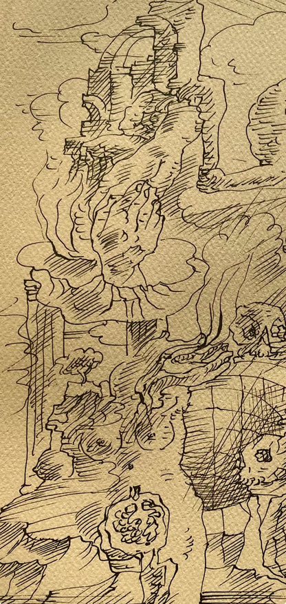 Andr Masson, Mtamorphoses, Masson Dessins, Lithograph