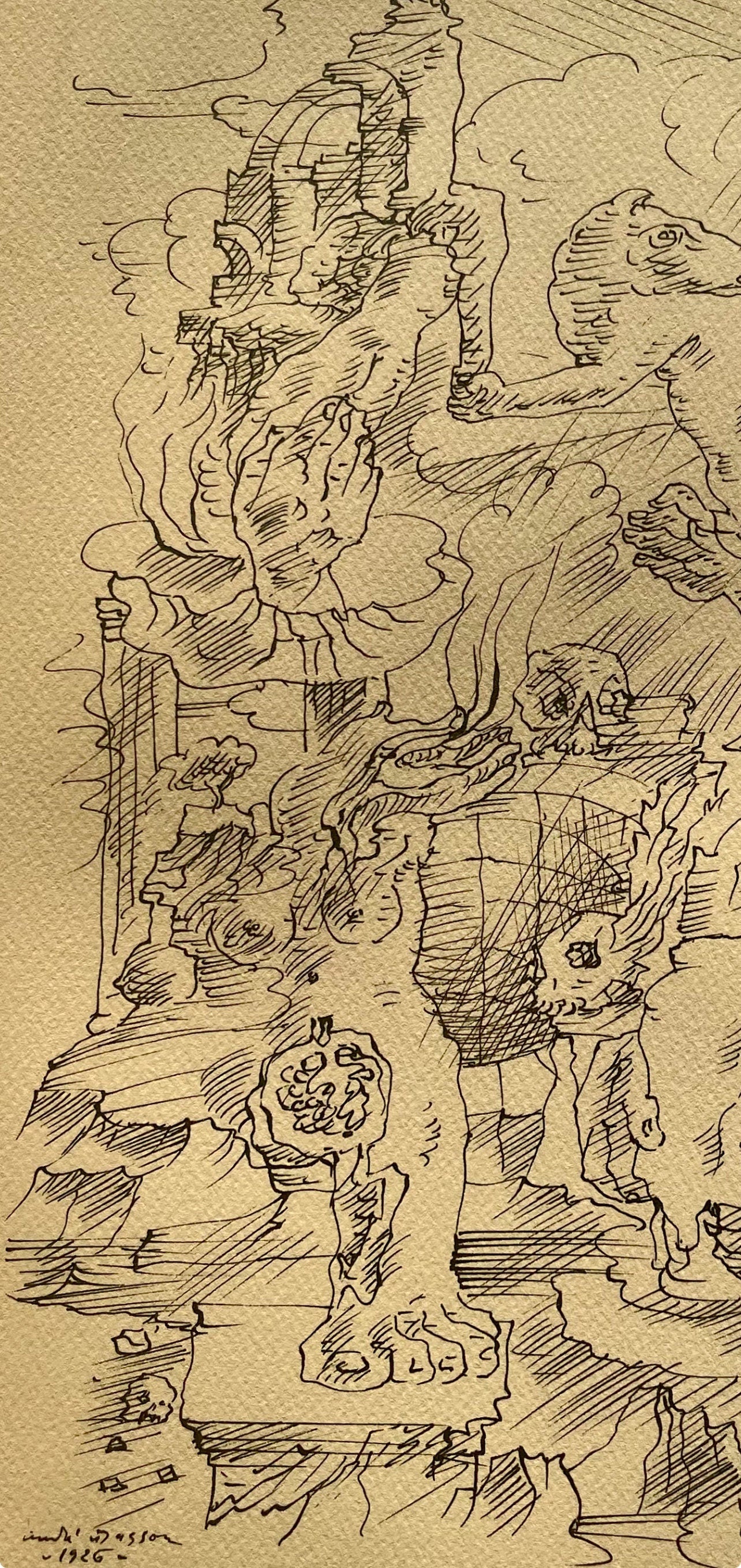 Andr Masson, Mtamorphoses, Masson Dessins, Lithograph