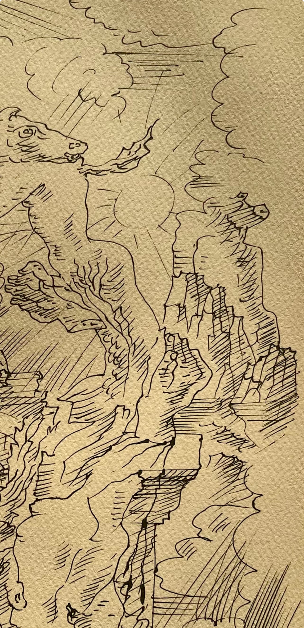 Andr Masson, Mtamorphoses, Masson Dessins, Lithograph