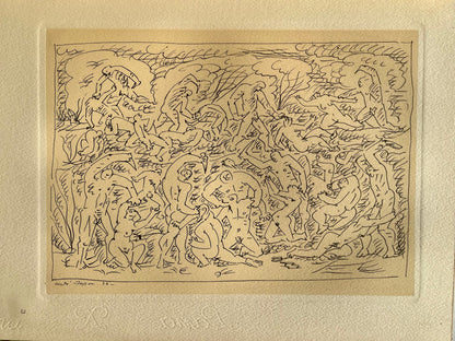 Andr Masson, Massacre, Masson Dessins, Lithograph