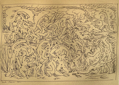 Andr Masson, Massacre, Masson Dessins, Lithograph