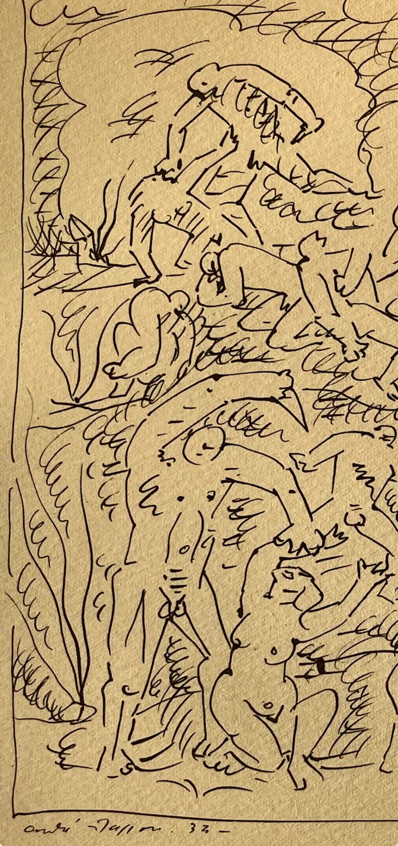 Andr Masson, Massacre, Masson Dessins, Lithograph