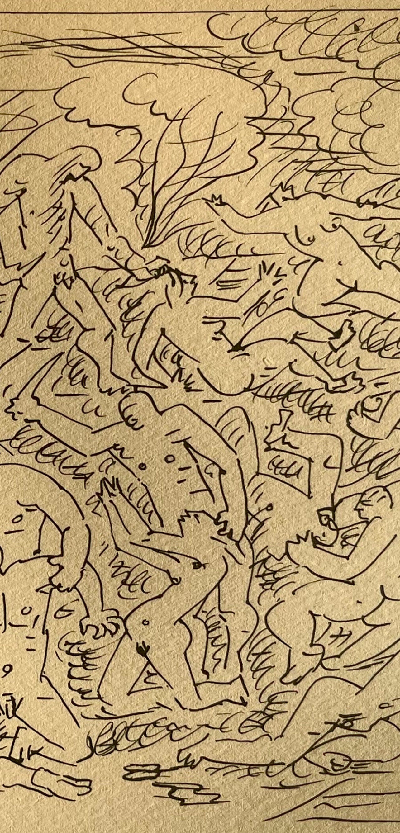 Andr Masson, Massacre, Masson Dessins, Lithograph