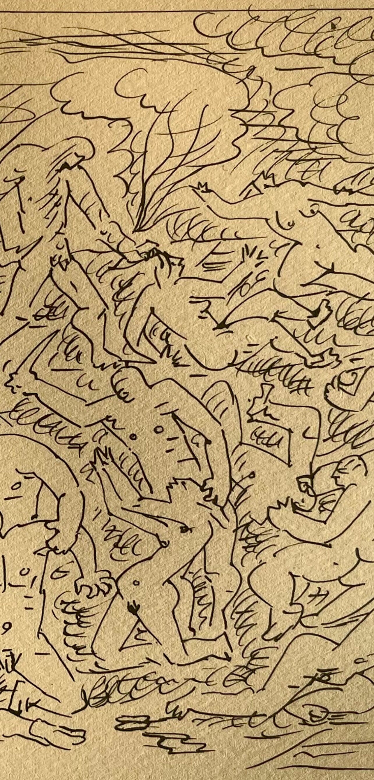 Andr Masson, Massacre, Masson Dessins, Lithograph