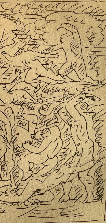 Andr Masson, Massacre, Masson Dessins, Lithograph