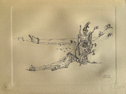 Andr Masson, Le Figuier Dessch, Masson Dessins, Lithograph