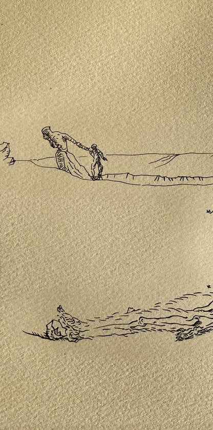 Andr Masson, Le Figuier Dessch, Masson Dessins, Lithograph