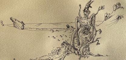 Andr Masson, Le Figuier Dessch, Masson Dessins, Lithograph