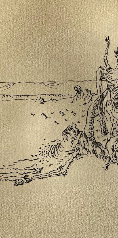 Andr Masson, Le Figuier Dessch, Masson Dessins, Lithograph