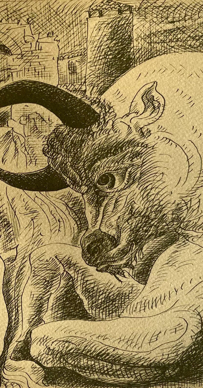 Andr Masson, Souvenir De Medinacelli, Masson Dessins, Lithograph