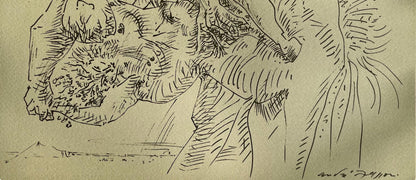 Andr Masson, Idylle, Masson Dessins, Lithograph