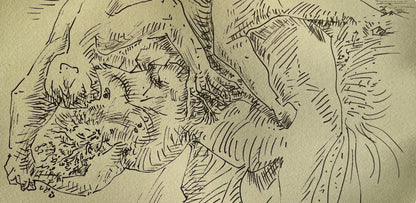 Andr Masson, Idylle, Masson Dessins, Lithograph