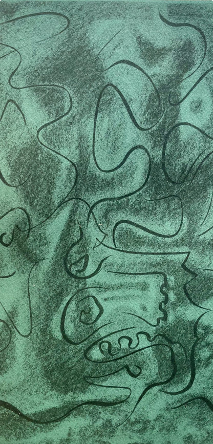 Andr Masson, Crne D'Lan Dans La Fort, Masson Dessins, Lithograph