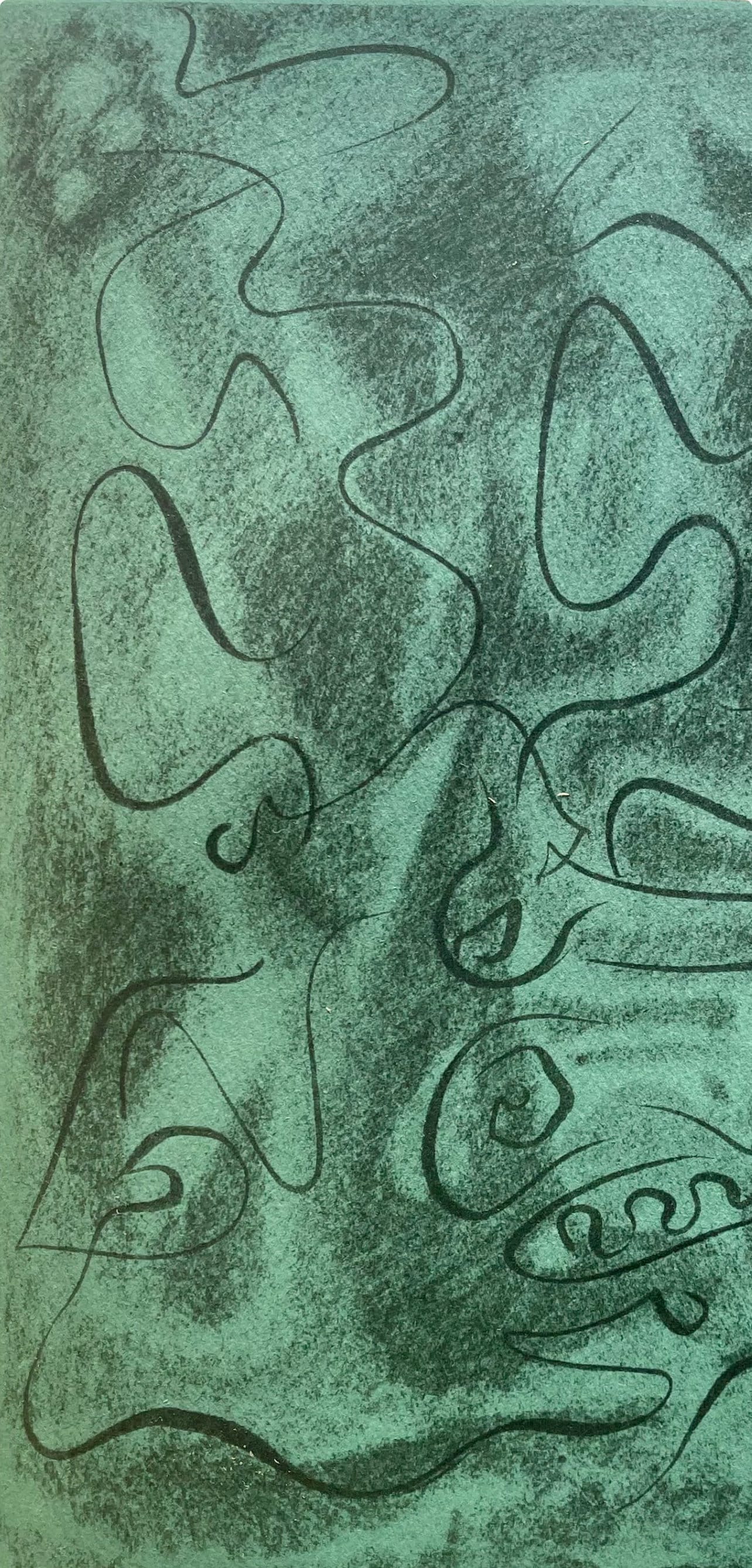 Andr Masson, Crne D'Lan Dans La Fort, Masson Dessins, Lithograph