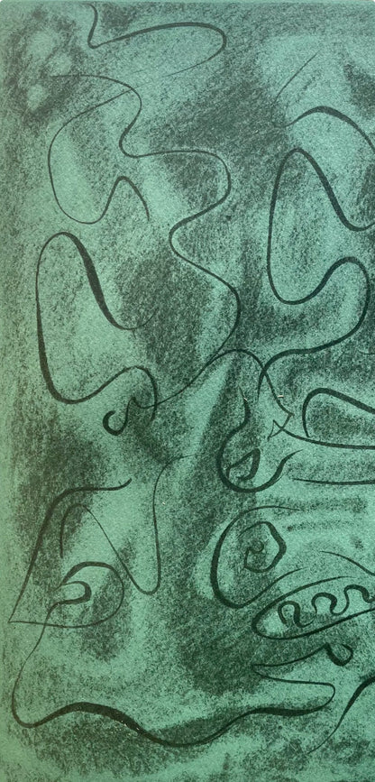 Andr Masson, Crne D'Lan Dans La Fort, Masson Dessins, Lithograph