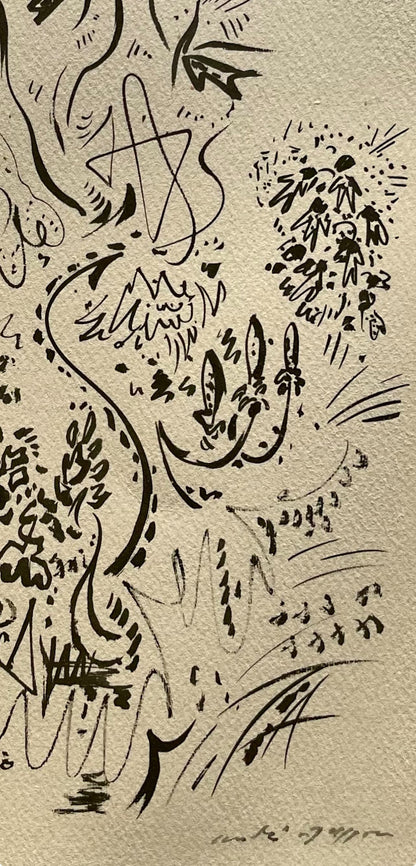 Andr Masson, Herbes Et Fleurs, Masson Dessins, Lithograph