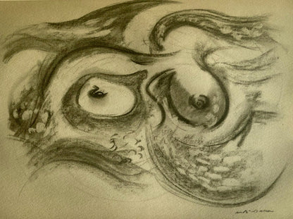 Andr Masson, Le Sein Et La Vague, Masson Dessins, Lithograph