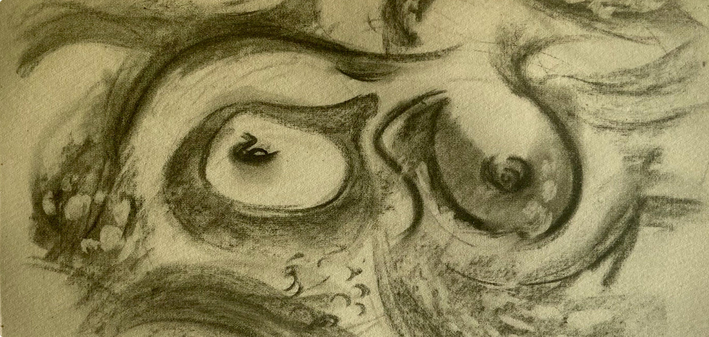 Andr Masson, Le Sein Et La Vague, Masson Dessins, Lithograph