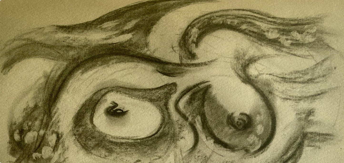 Andr Masson, Le Sein Et La Vague, Masson Dessins, Lithograph