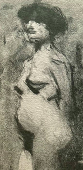 Albert Marquet, Nu. Fusain, Marquet, Lithograph