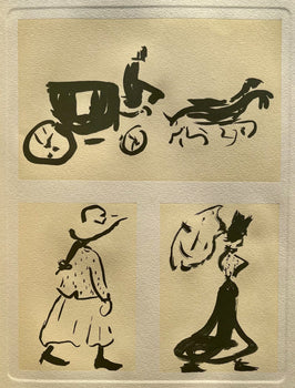 Albert Marquet, Croquis Parisiens, Marquet, Lithograph