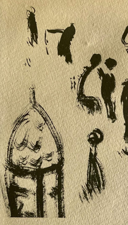 Albert Marquet, Rue Hambourg, Marquet, Lithograph