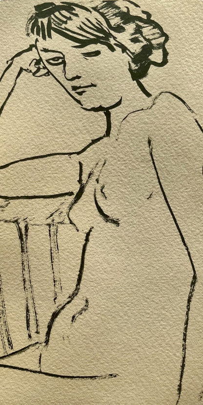 Albert Marquet, Nu La Chaise, Marquet, Lithograph