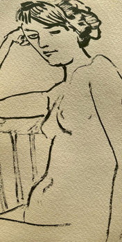 Albert Marquet, Nu La Chaise, Marquet, Lithograph