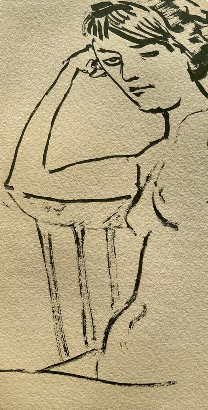 Albert Marquet, Nu La Chaise, Marquet, Lithograph