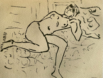 Albert Marquet, Nu., Marquet, Lithograph