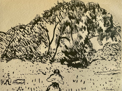 Albert Marquet, Paysage De L'Ile-De-France, Marquet, Lithograph