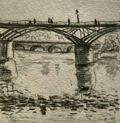 Albert Marquet, Pont-Neuf Statue De Henri Iv. Pont Des Arts, Marquet, Lithograph