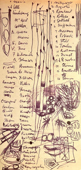 Jackson Pollock, Composition, Jackson Pollock, The Last Sketchbook, Lithograph