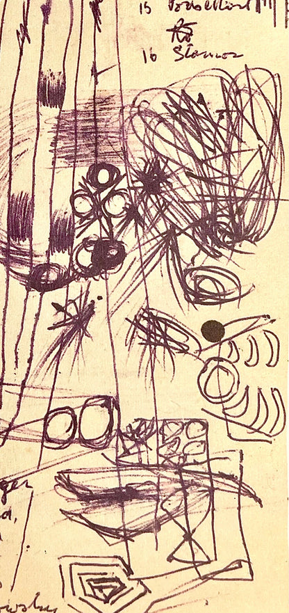 Jackson Pollock, Composition, Jackson Pollock, The Last Sketchbook, Lithograph