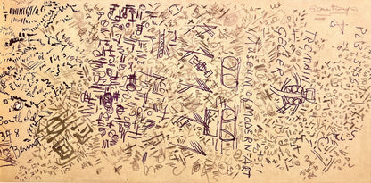 Jackson Pollock, Composition, Jackson Pollock, The Last Sketchbook, Lithograph