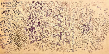 Jackson Pollock, Composition, Jackson Pollock, The Last Sketchbook, Lithograph