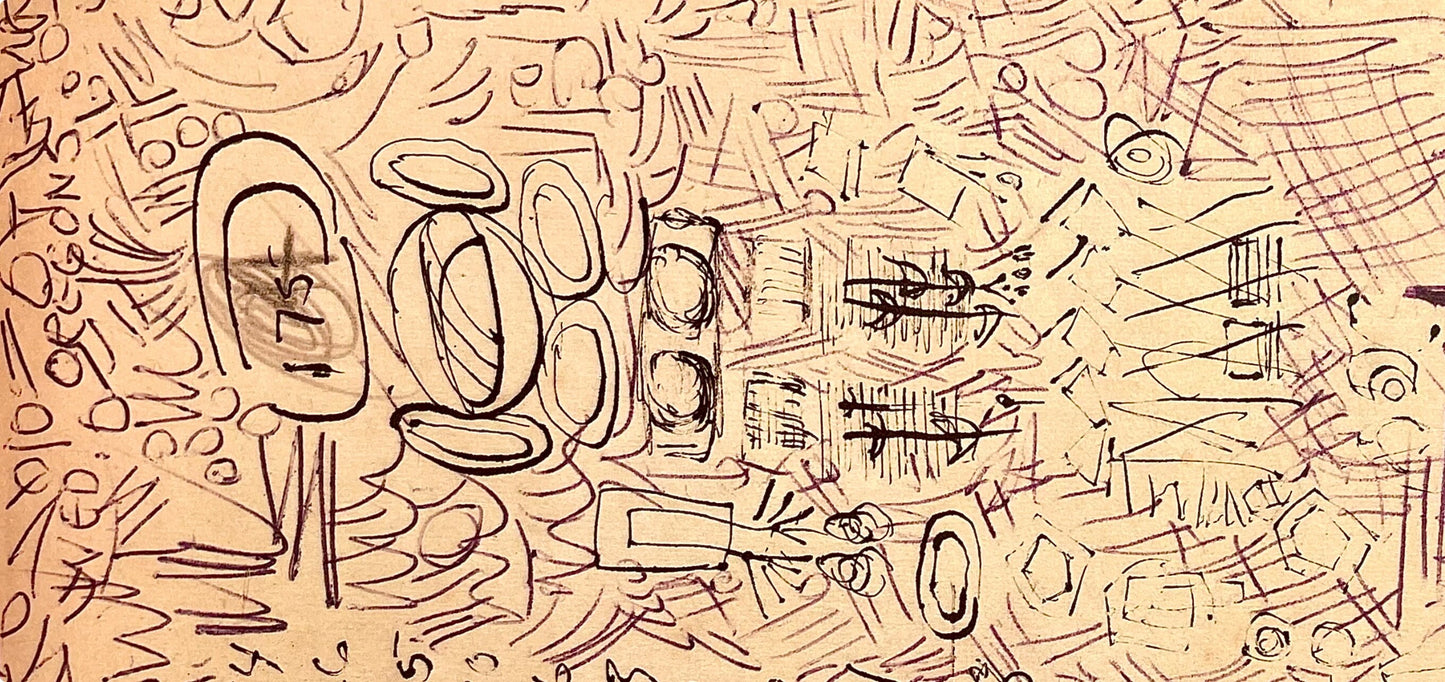 Jackson Pollock, Composition, Jackson Pollock, The Last Sketchbook, Lithograph