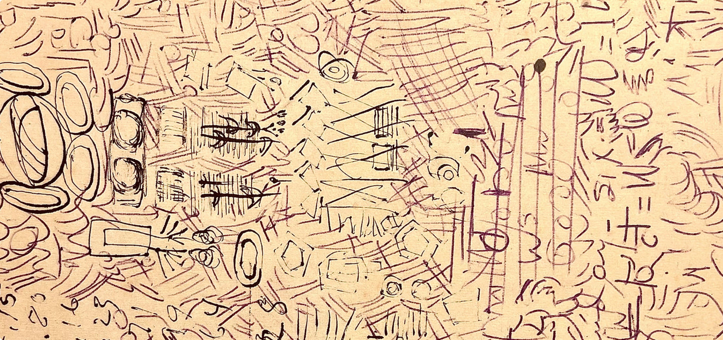 Jackson Pollock, Composition, Jackson Pollock, The Last Sketchbook, Lithograph