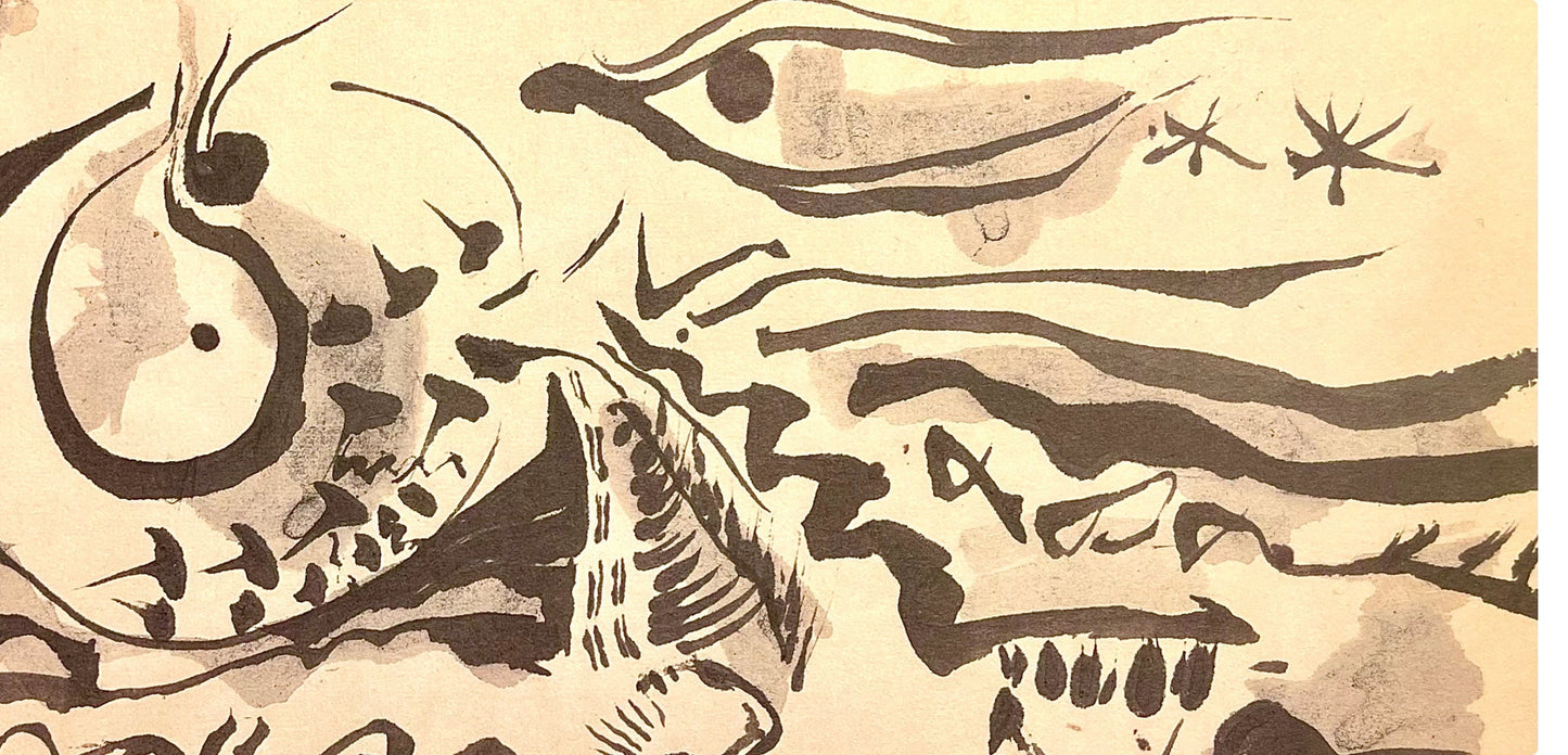 Jackson Pollock, Composition, Jackson Pollock, The Last Sketchbook, Lithograph