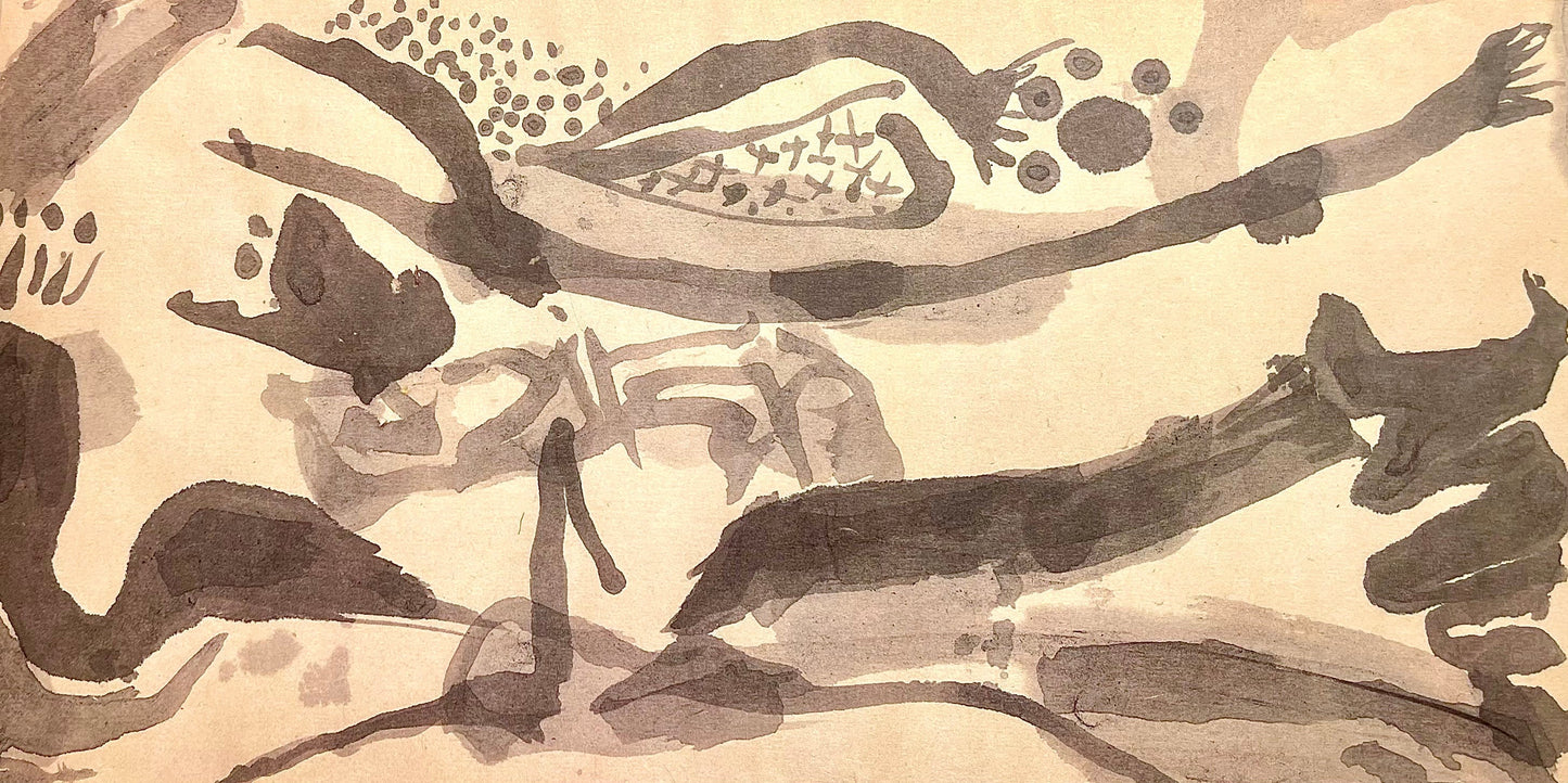 Jackson Pollock, Composition, Jackson Pollock, The Last Sketchbook, Lithograph