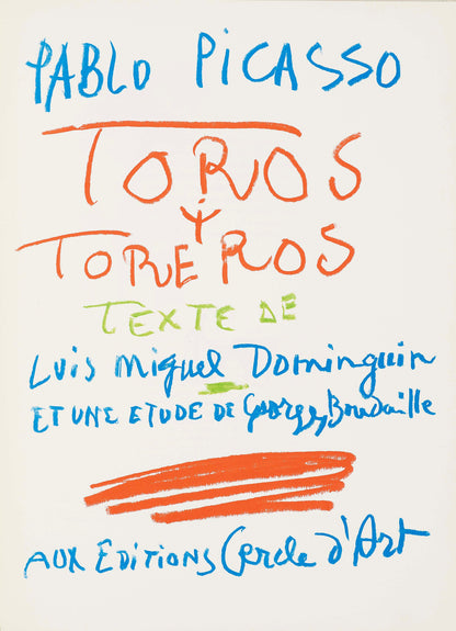 Pablo Picasso, Composition (Bloch 1276; Czwiklitzer 23), Toros Y Toreros, Lithograph