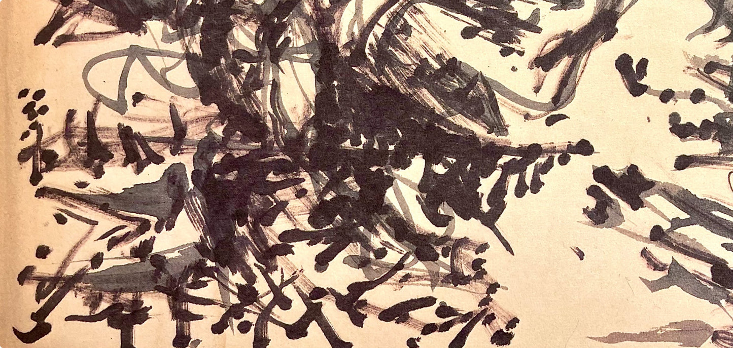 Jackson Pollock, Composition, Jackson Pollock, The Last Sketchbook, Lithograph