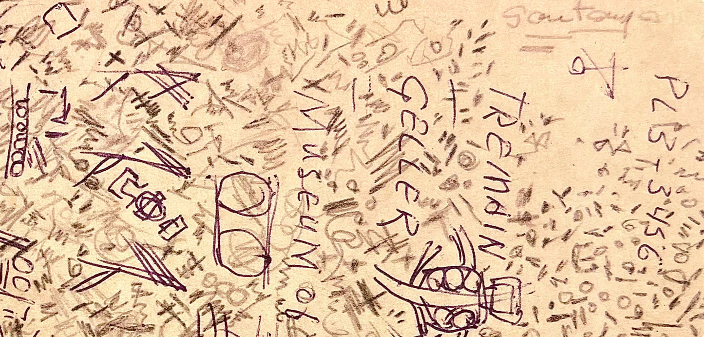 Jackson Pollock, Composition, Jackson Pollock, The Last Sketchbook, Lithograph