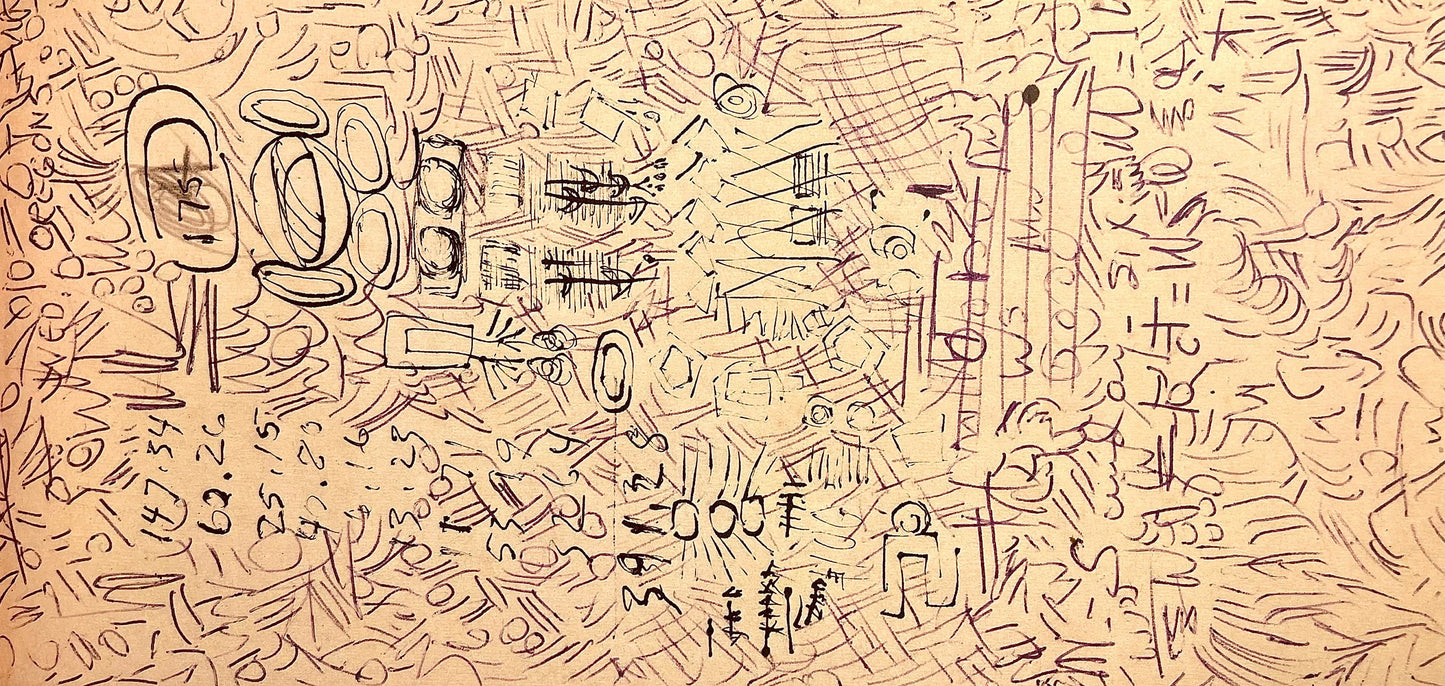 Jackson Pollock, Composition, Jackson Pollock, The Last Sketchbook, Lithograph