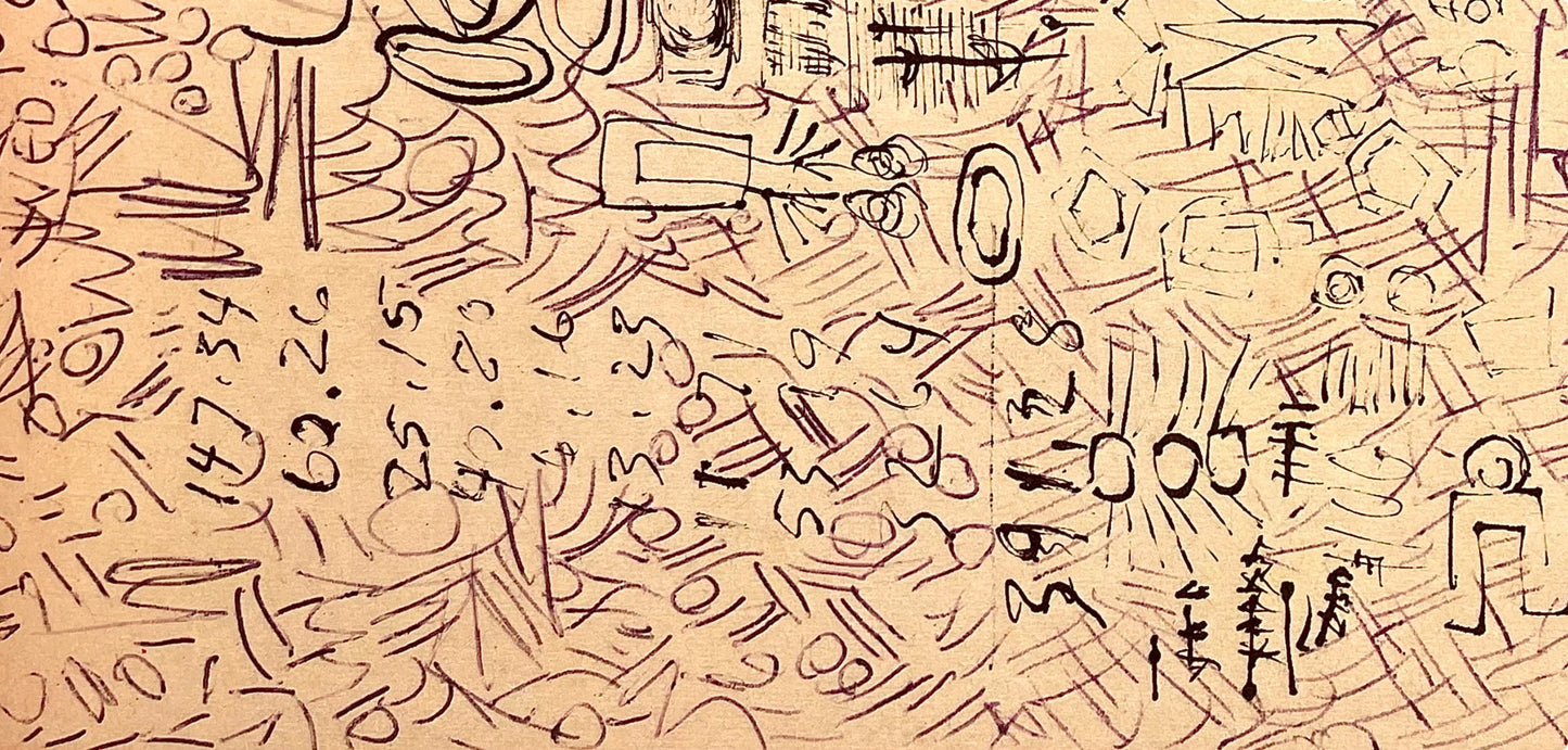 Jackson Pollock, Composition, Jackson Pollock, The Last Sketchbook, Lithograph