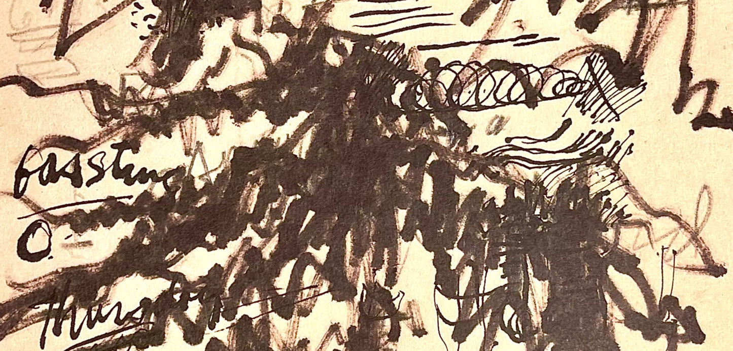 Jackson Pollock, Composition, Jackson Pollock, The Last Sketchbook, Lithograph